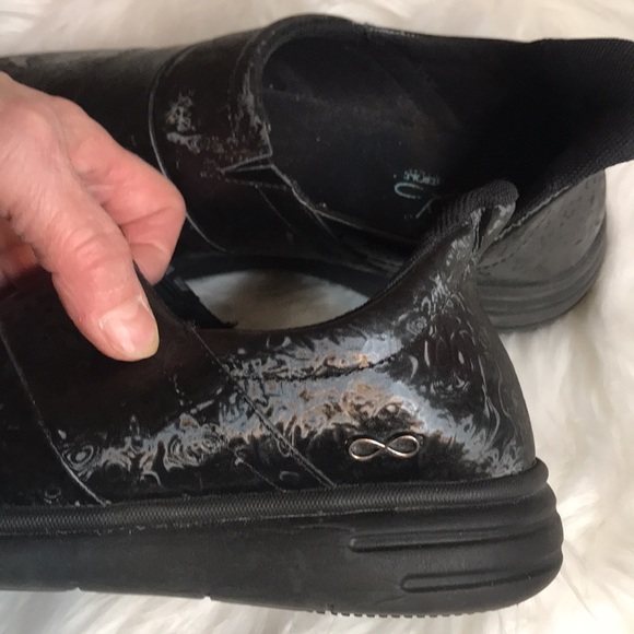 Infinity breeze work shoes by Cherokee black Sz 11 - Picture 7 of 8